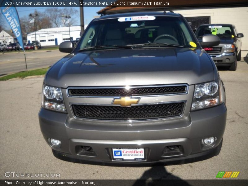Graystone Metallic / Light Titanium/Dark Titanium 2007 Chevrolet Suburban 1500 LT 4x4