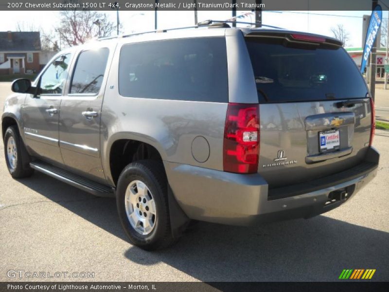 Graystone Metallic / Light Titanium/Dark Titanium 2007 Chevrolet Suburban 1500 LT 4x4