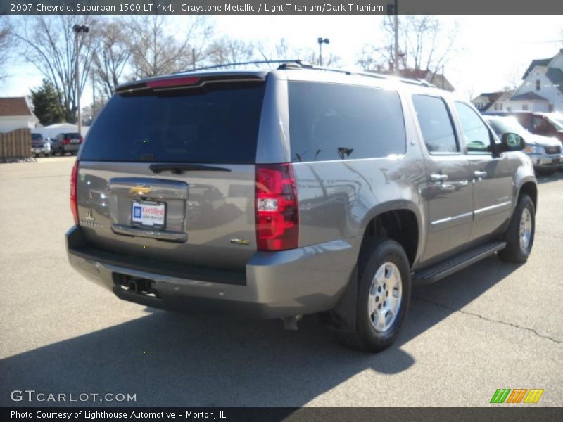 Graystone Metallic / Light Titanium/Dark Titanium 2007 Chevrolet Suburban 1500 LT 4x4