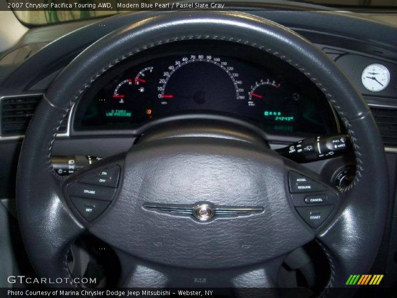 Modern Blue Pearl / Pastel Slate Gray 2007 Chrysler Pacifica Touring AWD