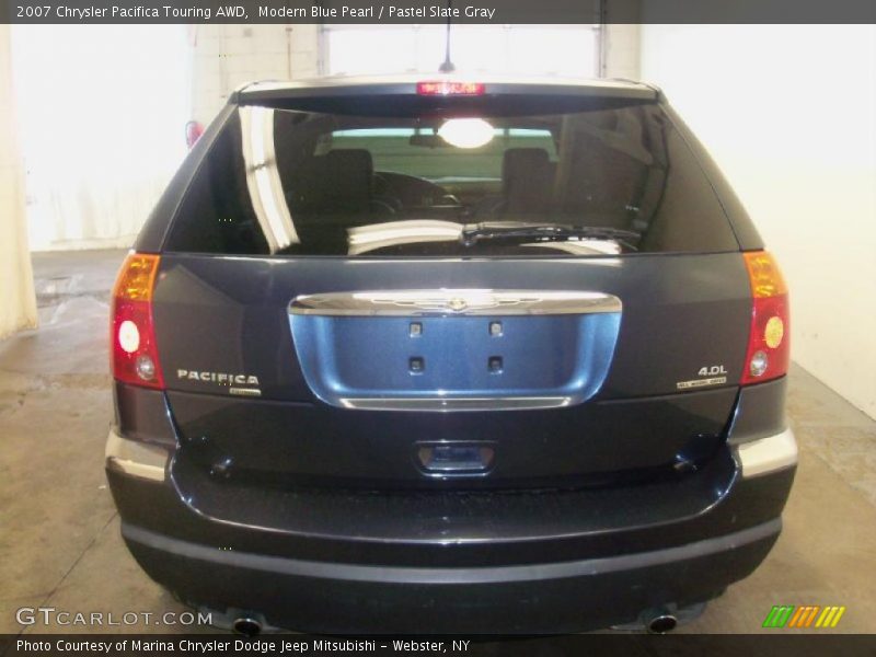 Modern Blue Pearl / Pastel Slate Gray 2007 Chrysler Pacifica Touring AWD