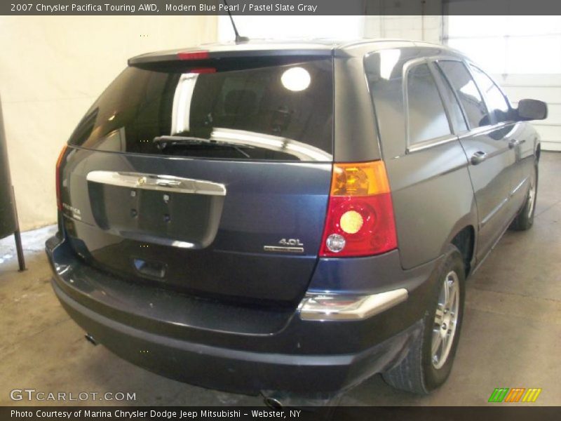 Modern Blue Pearl / Pastel Slate Gray 2007 Chrysler Pacifica Touring AWD