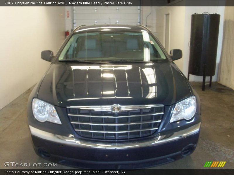 Modern Blue Pearl / Pastel Slate Gray 2007 Chrysler Pacifica Touring AWD