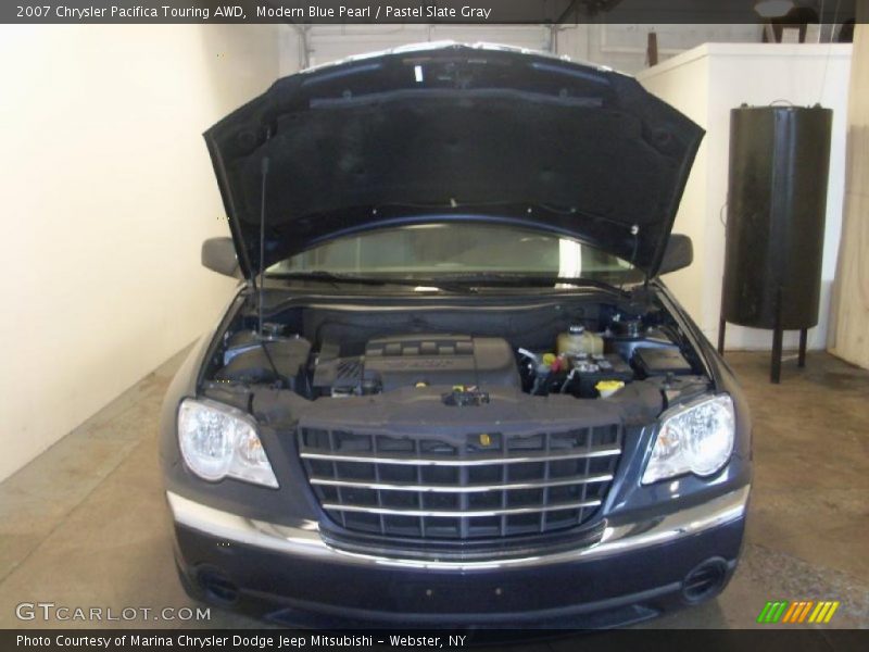 Modern Blue Pearl / Pastel Slate Gray 2007 Chrysler Pacifica Touring AWD