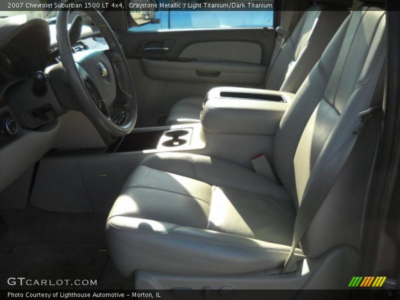 Graystone Metallic / Light Titanium/Dark Titanium 2007 Chevrolet Suburban 1500 LT 4x4