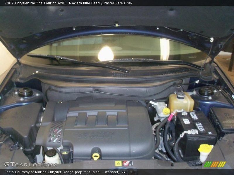Modern Blue Pearl / Pastel Slate Gray 2007 Chrysler Pacifica Touring AWD
