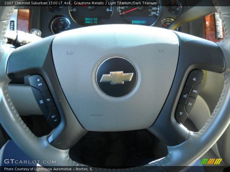 Graystone Metallic / Light Titanium/Dark Titanium 2007 Chevrolet Suburban 1500 LT 4x4