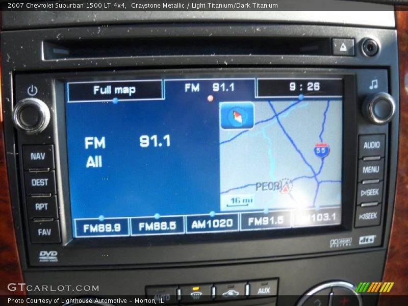 Graystone Metallic / Light Titanium/Dark Titanium 2007 Chevrolet Suburban 1500 LT 4x4