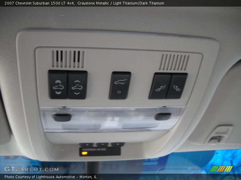 Graystone Metallic / Light Titanium/Dark Titanium 2007 Chevrolet Suburban 1500 LT 4x4