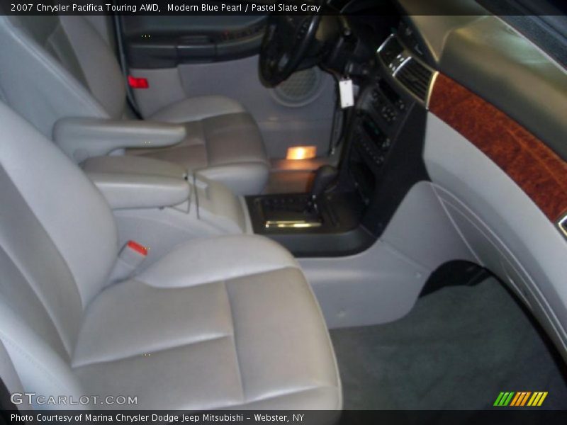 Modern Blue Pearl / Pastel Slate Gray 2007 Chrysler Pacifica Touring AWD