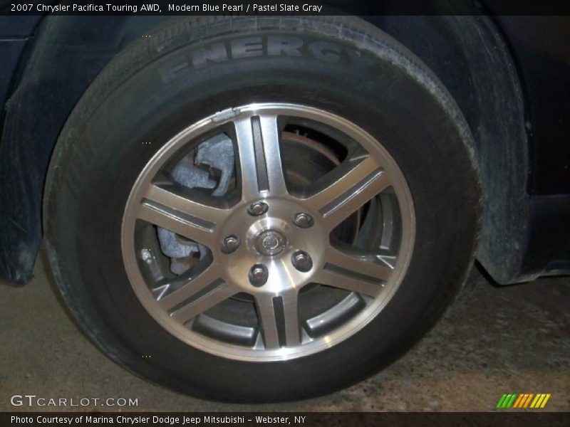 Modern Blue Pearl / Pastel Slate Gray 2007 Chrysler Pacifica Touring AWD