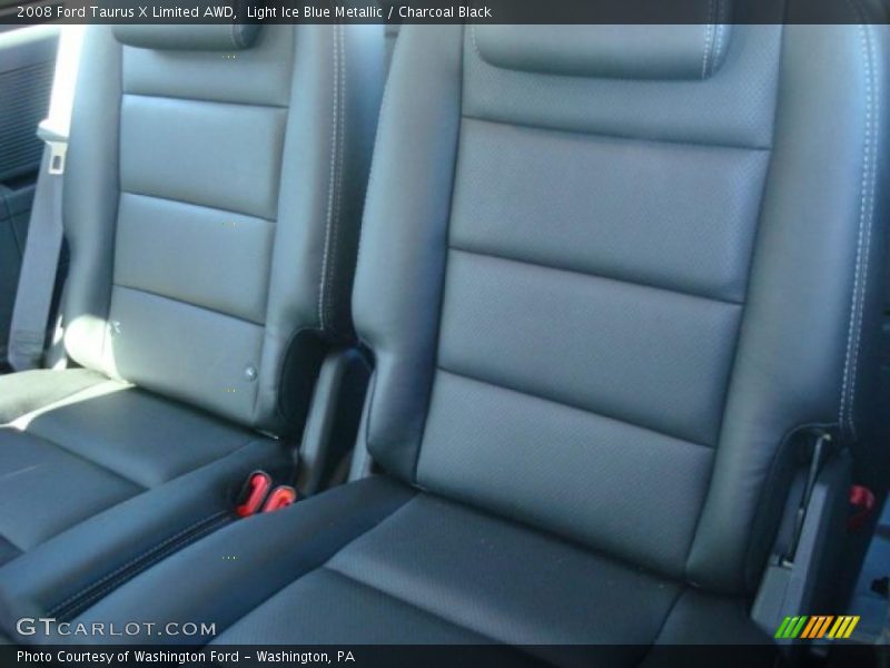 Light Ice Blue Metallic / Charcoal Black 2008 Ford Taurus X Limited AWD