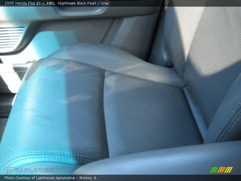 Nighthawk Black Pearl / Gray 2005 Honda Pilot EX-L 4WD