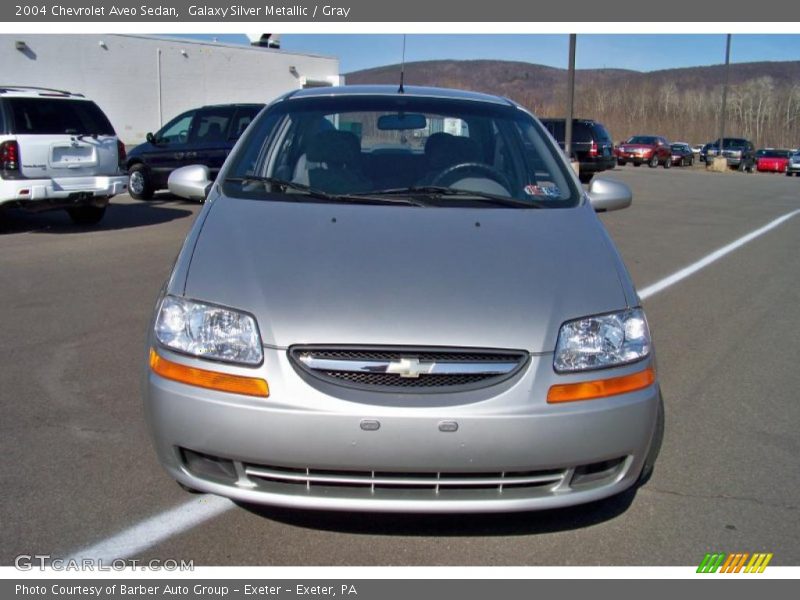 Galaxy Silver Metallic / Gray 2004 Chevrolet Aveo Sedan