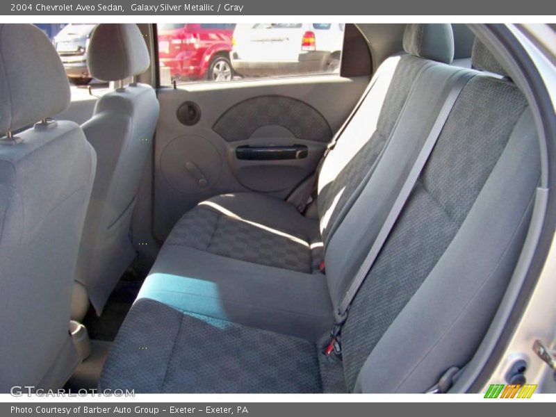 Galaxy Silver Metallic / Gray 2004 Chevrolet Aveo Sedan