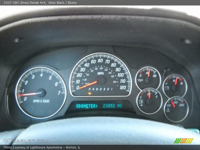 Onyx Black / Ebony 2007 GMC Envoy Denali 4x4