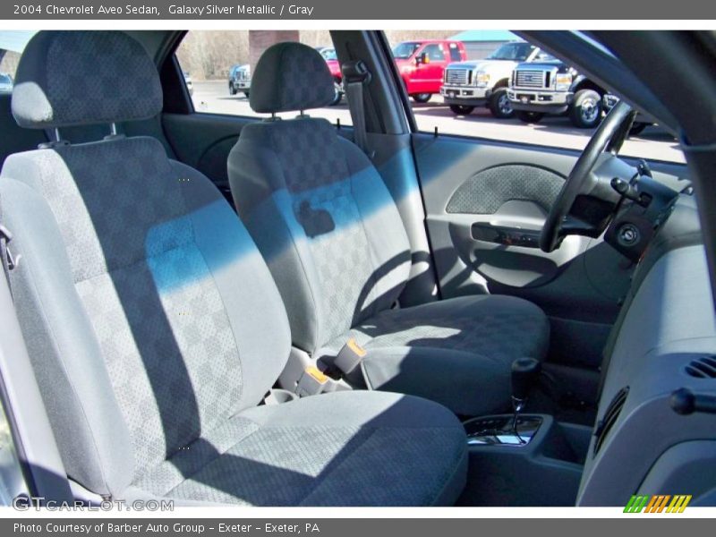 Galaxy Silver Metallic / Gray 2004 Chevrolet Aveo Sedan