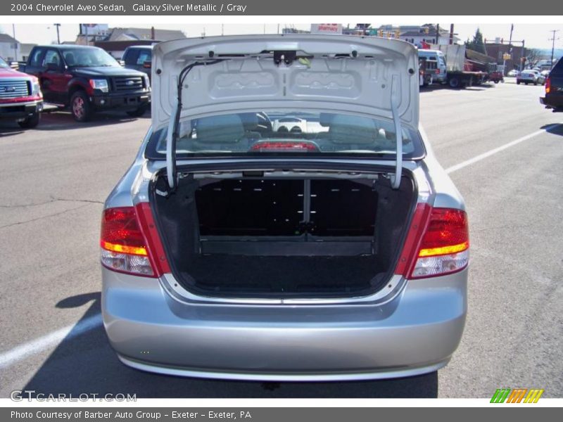 Galaxy Silver Metallic / Gray 2004 Chevrolet Aveo Sedan
