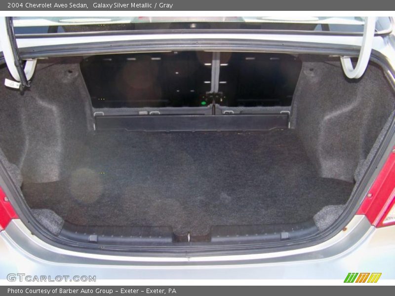 Galaxy Silver Metallic / Gray 2004 Chevrolet Aveo Sedan
