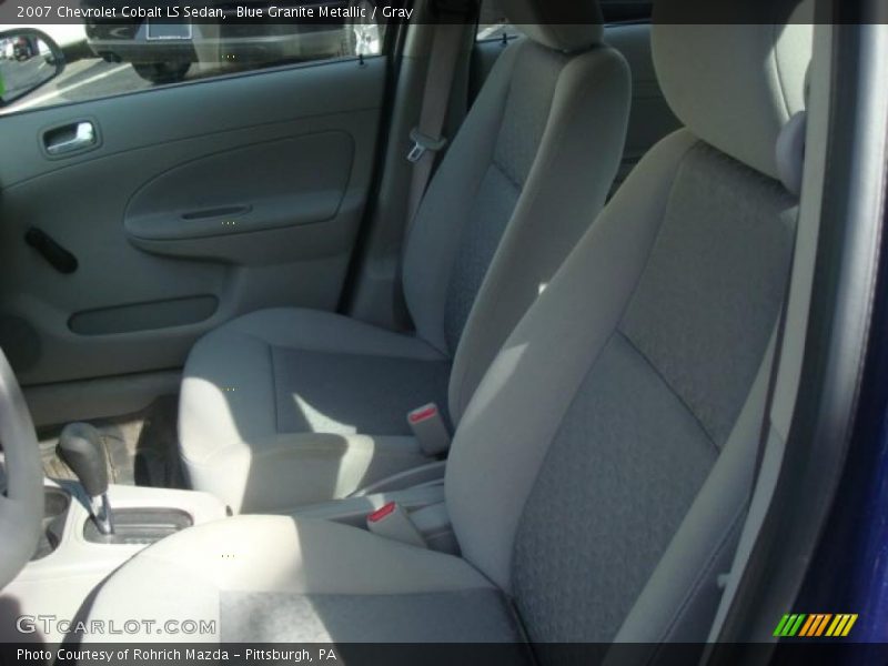 Blue Granite Metallic / Gray 2007 Chevrolet Cobalt LS Sedan