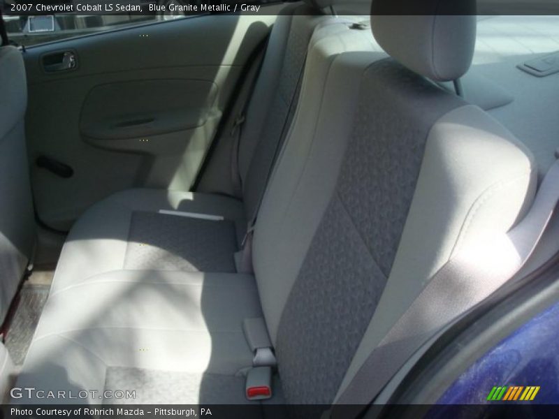 Blue Granite Metallic / Gray 2007 Chevrolet Cobalt LS Sedan