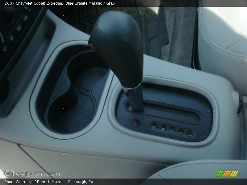 Blue Granite Metallic / Gray 2007 Chevrolet Cobalt LS Sedan