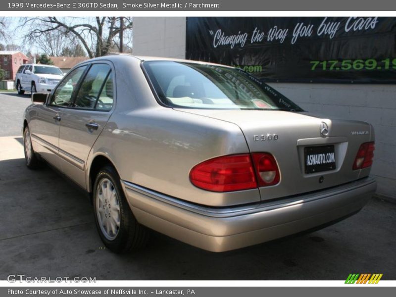 Smoke Silver Metallic / Parchment 1998 Mercedes-Benz E 300TD Sedan