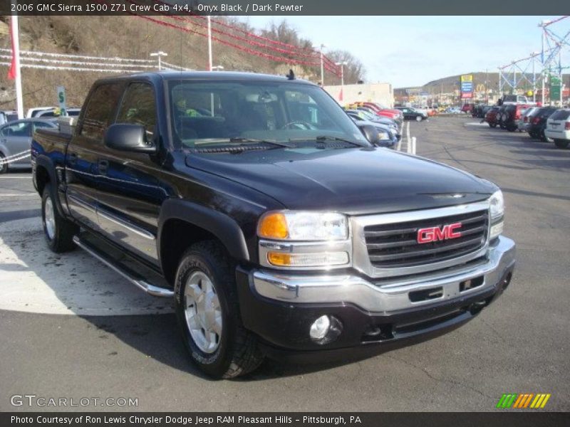 Onyx Black / Dark Pewter 2006 GMC Sierra 1500 Z71 Crew Cab 4x4