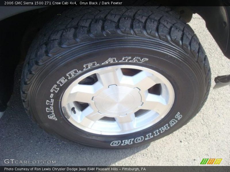 Onyx Black / Dark Pewter 2006 GMC Sierra 1500 Z71 Crew Cab 4x4