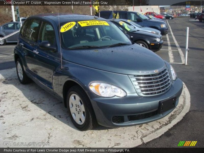Magnesium Green Pearl / Pastel Slate Gray 2006 Chrysler PT Cruiser