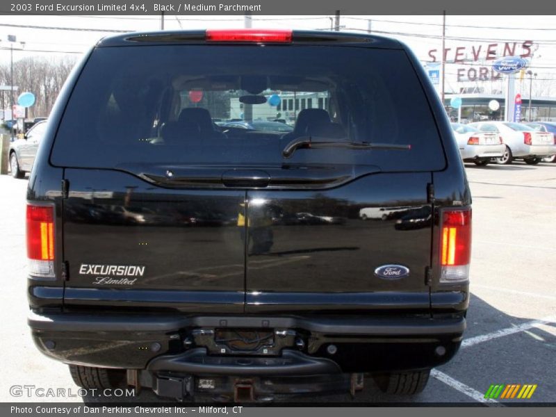 Black / Medium Parchment 2003 Ford Excursion Limited 4x4
