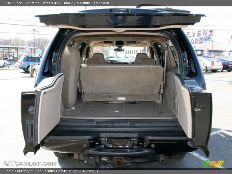Black / Medium Parchment 2003 Ford Excursion Limited 4x4