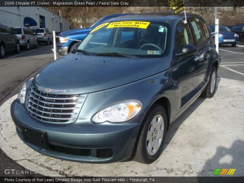 Magnesium Green Pearl / Pastel Slate Gray 2006 Chrysler PT Cruiser