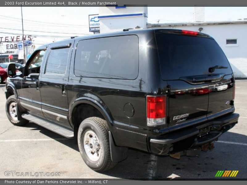 Black / Medium Parchment 2003 Ford Excursion Limited 4x4