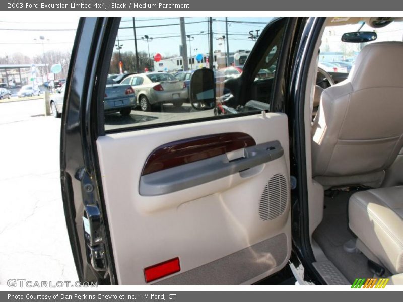 Black / Medium Parchment 2003 Ford Excursion Limited 4x4