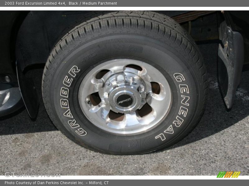 Black / Medium Parchment 2003 Ford Excursion Limited 4x4