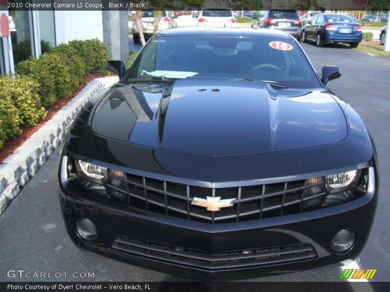 Black / Black 2010 Chevrolet Camaro LS Coupe