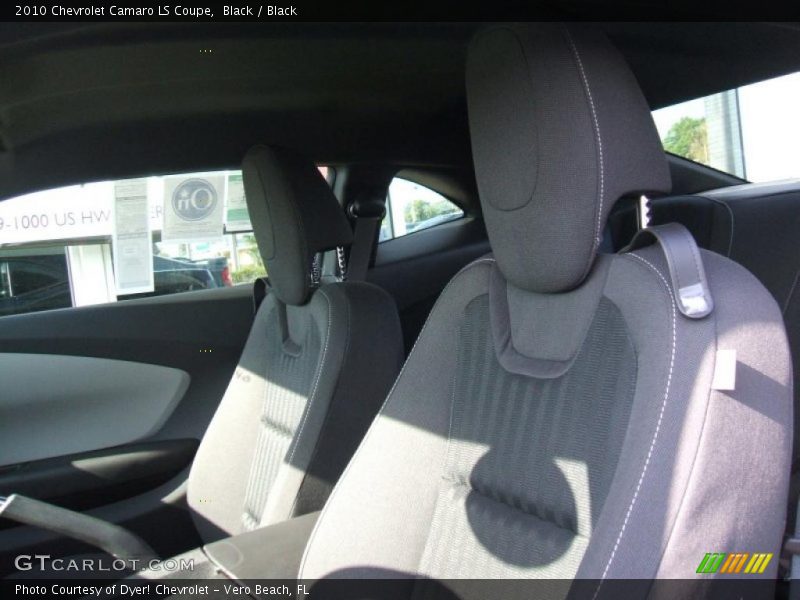 Black / Black 2010 Chevrolet Camaro LS Coupe