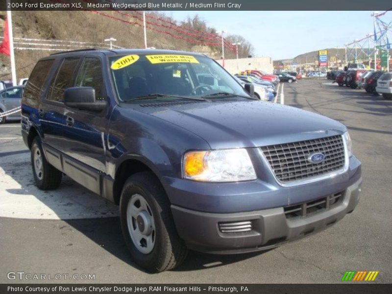 Medium Wedgewood Blue Metallic / Medium Flint Gray 2004 Ford Expedition XLS