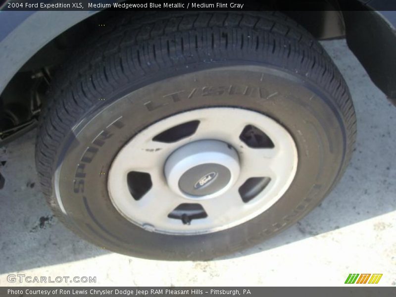 Medium Wedgewood Blue Metallic / Medium Flint Gray 2004 Ford Expedition XLS