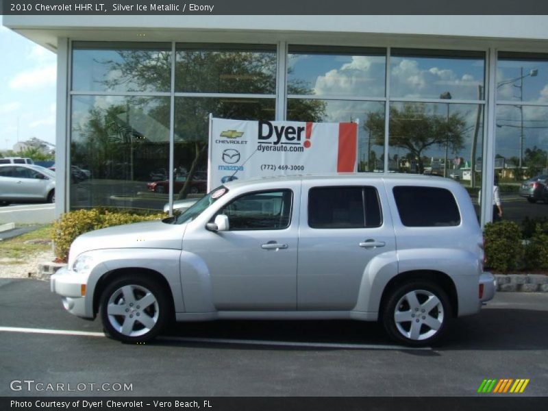 Silver Ice Metallic / Ebony 2010 Chevrolet HHR LT