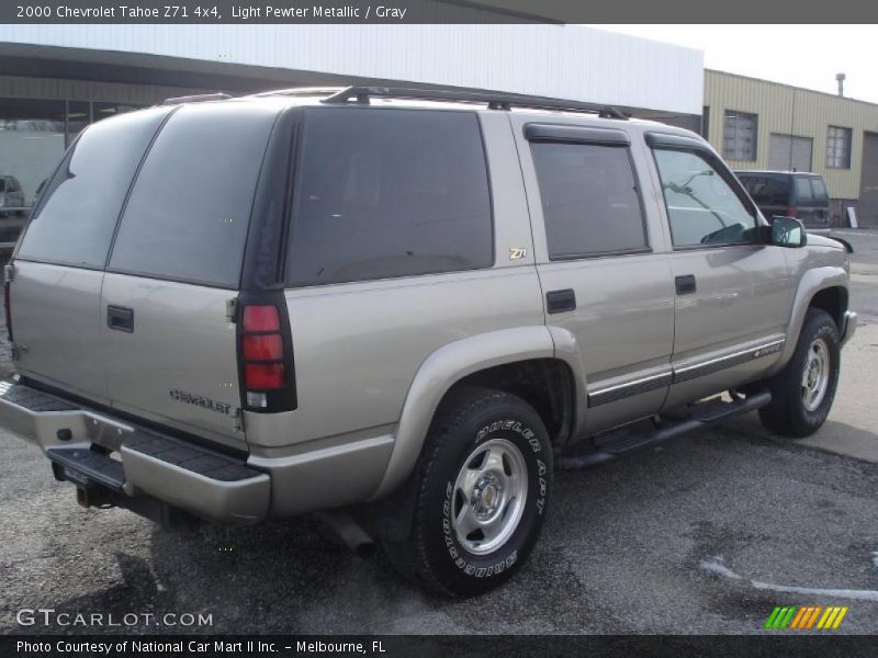 Light Pewter Metallic / Gray 2000 Chevrolet Tahoe Z71 4x4
