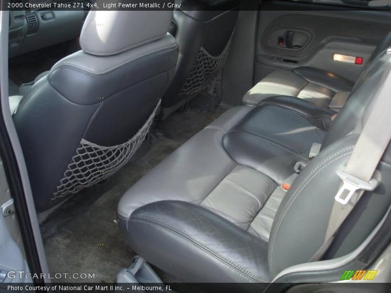 Light Pewter Metallic / Gray 2000 Chevrolet Tahoe Z71 4x4