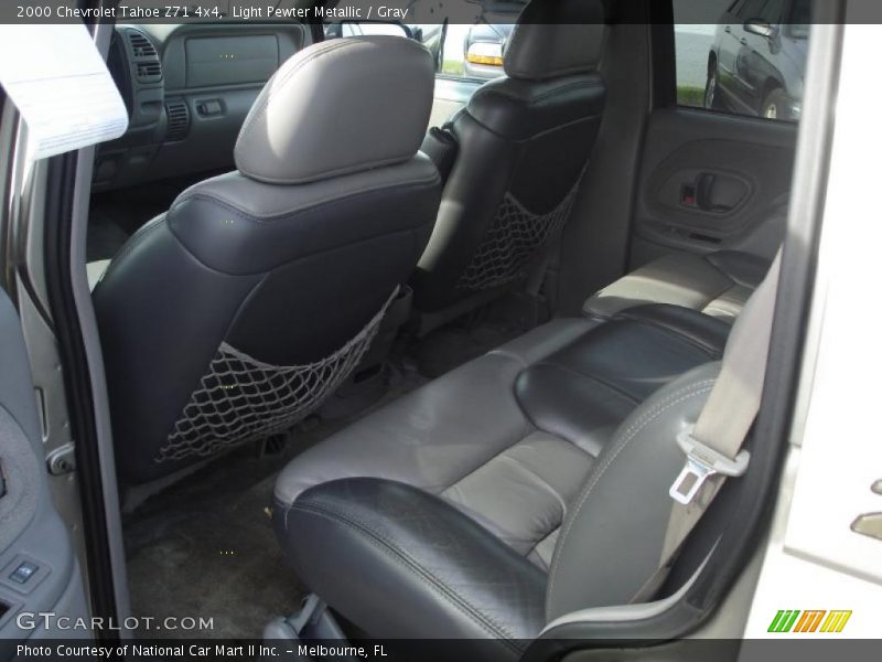 Light Pewter Metallic / Gray 2000 Chevrolet Tahoe Z71 4x4