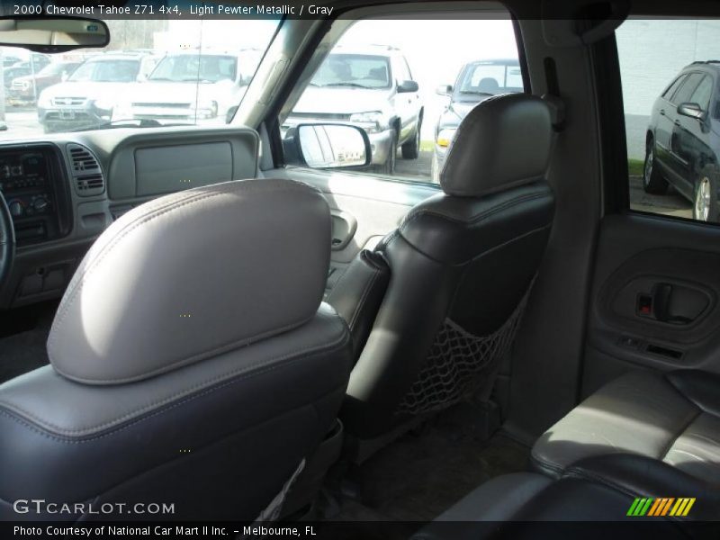 Light Pewter Metallic / Gray 2000 Chevrolet Tahoe Z71 4x4