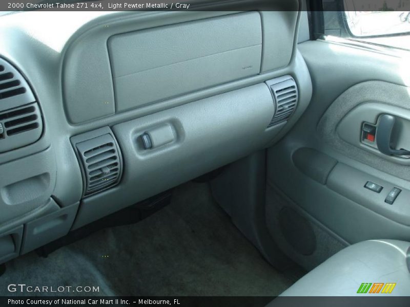 Light Pewter Metallic / Gray 2000 Chevrolet Tahoe Z71 4x4