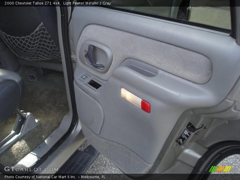 Light Pewter Metallic / Gray 2000 Chevrolet Tahoe Z71 4x4