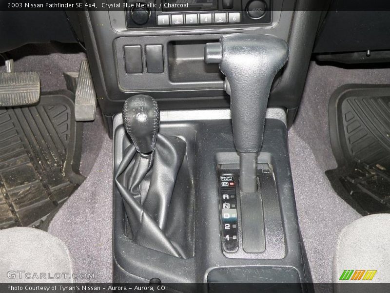 Crystal Blue Metallic / Charcoal 2003 Nissan Pathfinder SE 4x4