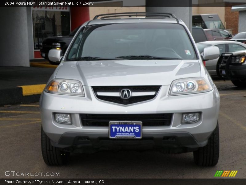 Starlight Silver Metallic / Ebony 2004 Acura MDX