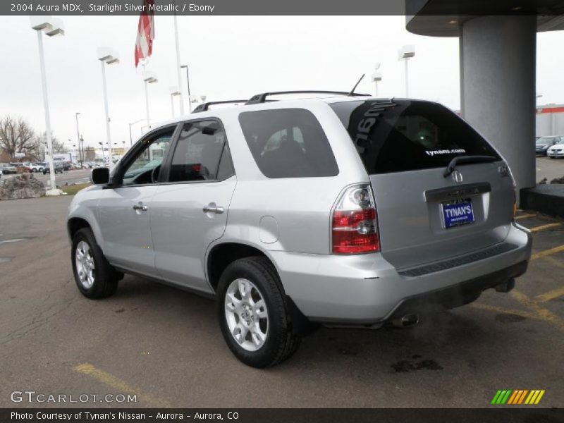 Starlight Silver Metallic / Ebony 2004 Acura MDX